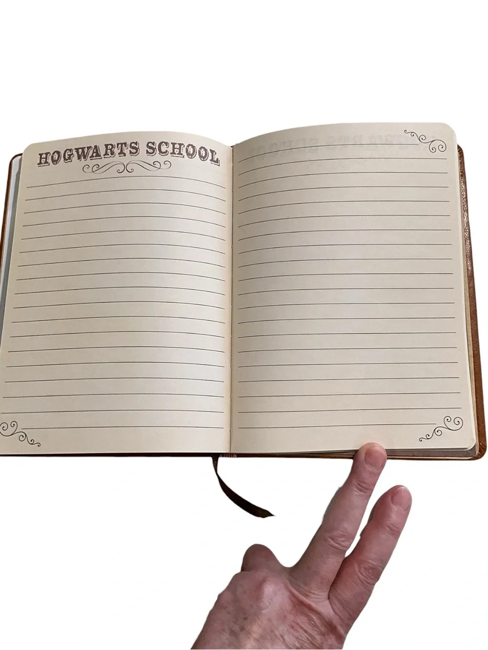 Harry Potter Faux Leather Journal Diary Booklet Hogwarts
